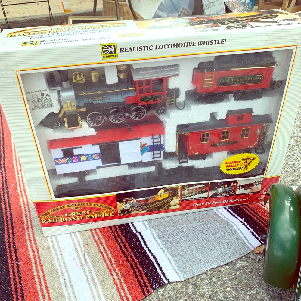 1989 great American Express train set